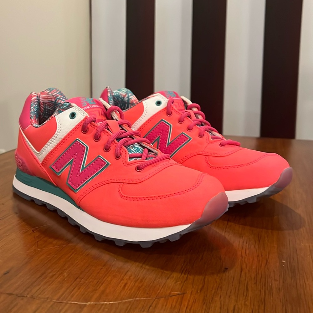 New Balance 574 Island Pack Shoes Sneakers WL574IGP new pink Women’s Size 7